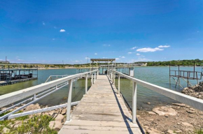 Cozy Lake Brownwood Home with Boat Dock and Deck!